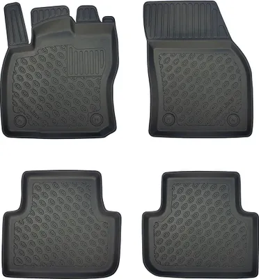Produktbild von Z441114 TPE-Gummifußmatten kompatibel mit VW Tiguan II + Facelift 2020 SUV/5 05.2016-