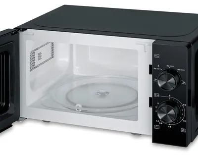 Produktbild von SEVERIN 7790 Mikrowelle Schwarz Edelstahl Timerfunktion