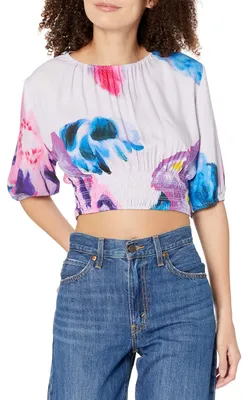 Produktbild von Desigual Women's BLUS_RINA-Lacroix 3025 Blouse, Red, L