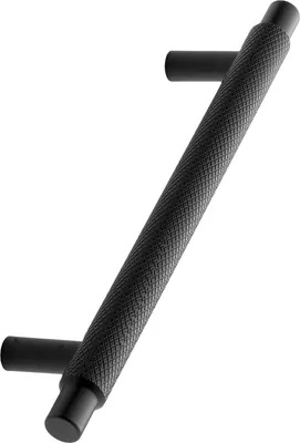 Produktbild von Griff Manor LA 128mm, Möbelgriff Breite 182mm, Zinkdruckguss schwarz matt