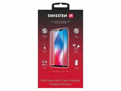 Image de Verre de protection Swissten Case friendly pour Apple iPhone 11 Pro - noir