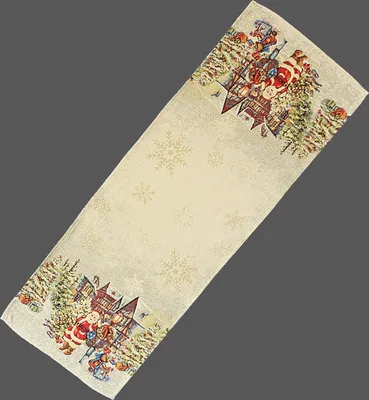 Produktbild von Tischwäsche Weihnachtsmann 35 x 100 cm