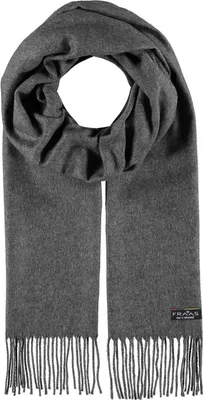 Produktbild von FRAAS Schal Cashmink® Scarf with Fringes Grey grau