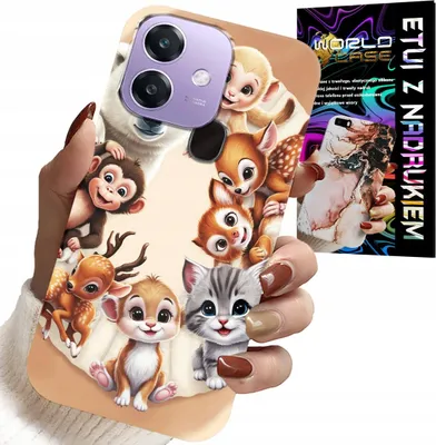 Zdjęcie produktu dla Etui Do Oppo A40 / A40M - Plecki Dla Dzieci W Zwierzęta Leśne Case