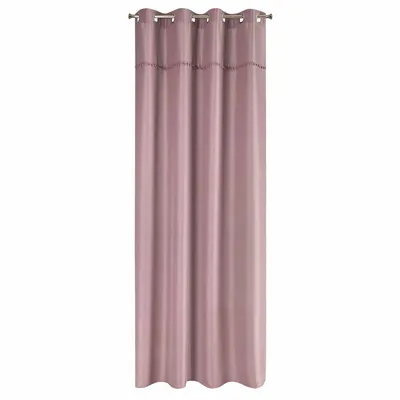 Produktbild von Eurofirany Vorhang DEFNE aus Polyester dunkelrosa 260cm x 135cm