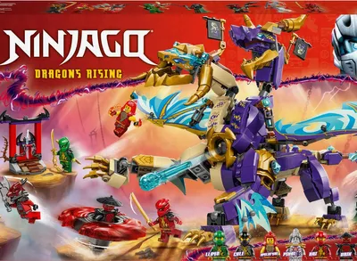 Image de LEGO NINJAGO Archimage de la concentration, jouet de construction pour enfant, set pour 9 ans avec huit minifigures, idée de cadeau d'anniversaire pour garçon, fille, fan des héros ninja 71836