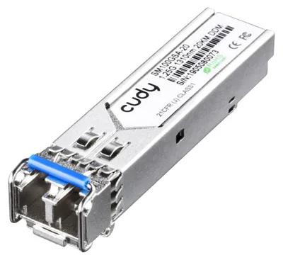 Imagen del producto de CUDY SM100GSA-20, módulo SFP GBIC de 1.25 Gb/s