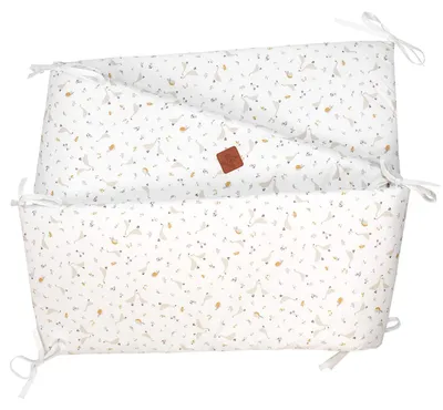 Image de Bettumrandung Sidonia - Pour lit bébé de 60 x 120 cm ou 70 x 140 cm - Beige | by SEVIRA KIDS