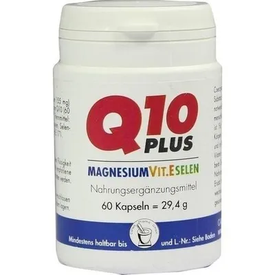 Imagen del producto de Q10 30 mg, Magnesio, Vitamina E, Selenio, Cápsulas, 60 unidades