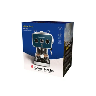 Produktbild von Russell Hobbs 26451-56 Distinctions Ocean Blue Espressomaschine, Farbe:Blau