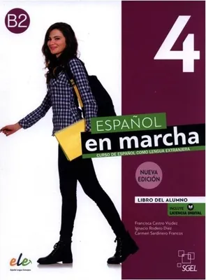 Produktbild von Castro, F: Espanol en marcha 4 - Libro del alumno + licencia