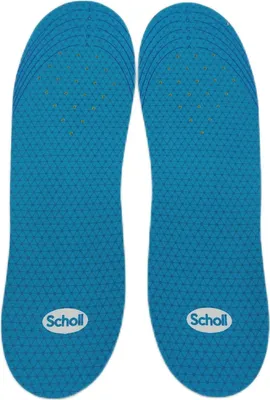 Image de Semelles intérieures Scholl GelActiv, chaussures de loisirs et baskets, semelles intérieures en mousse à mémoire de forme avec technologie amortissante GelWave, confort pour les personnes qui sont toujours en mouvement, pieds confortables le