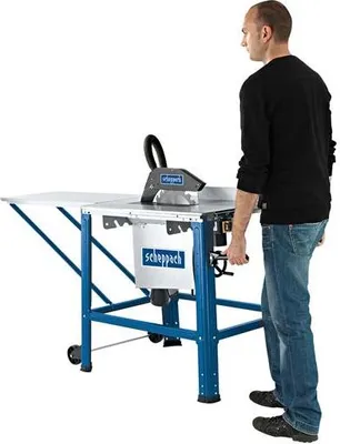 Produktbild von Scheppach 3901302920 Kreissäge de Tisch hs120o, Verlängerung de Tisch, HW - Sägeblatt de Säge, Blätter Durchmesser: 315 mm, 2800 W, 400 V