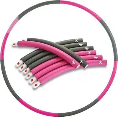 Produktbild von Hoola Hoop Reifen, 650 g, Ø 95 cm, zum zusammen stecken