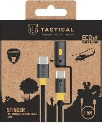 Productafbeelding van Tactical Stinger Kabel USB-C/USB-C, zwart