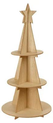 Image de Caca ARBRE DE NOËL EN BOIS 38X79CM