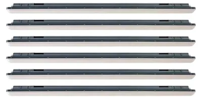 Produktbild von 6x LED Wannenlampe, 5760 Lumen, kaltweiß, L 150 cm