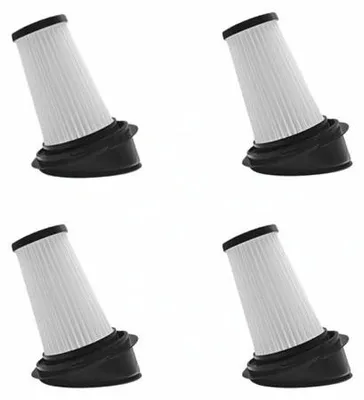 Produktbild von 4 Stück Hepa-Filter - Ersatzfilter für Handstaubsauger - weiß - 4er Pack