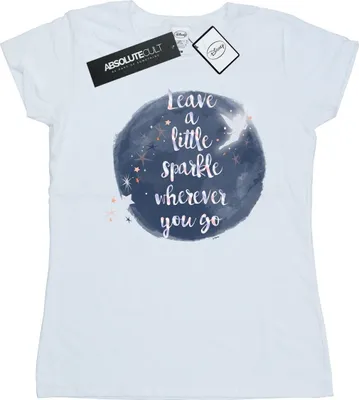 Produktbild von Disney - "A Little Sparkle" T-Shirt für Damen BI50863 (XXL) (Weiß)