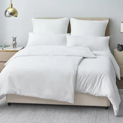 Productafbeelding van TRANKIELO® - 4-delige microvezel beddengoedset 135 x 200 cm – ademend, strijkvrij, met ritssluiting