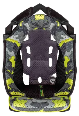 Zdjęcie produktu dla Żółta wewnętrzna czapka na kask Airoh Aviator 3 Rozmiar S