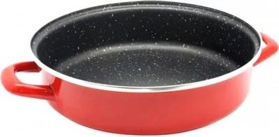 Obrázok produktu pre Plech do rry a na varn dosku Rosberg R51222A30, 30 cm, mramorov povrch, indukcia, erven