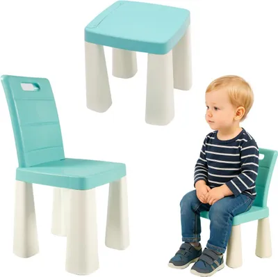 Immagine prodotto di Seggiolone in plastica - blu