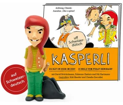 Produktbild von tonies Kasperli - Es hät en Dieb im Zoo! / D Insle vom Pirat Ohnibart