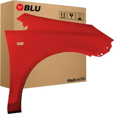 Immagine prodotto di BLU Parafango compatibile con Opel Corsa D Z547 Destra Rot MagmaRot | 2006-2014 | Anteriore | Verniciato | Pronto per il montaggio | Zincato