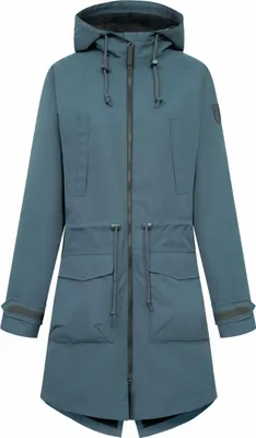 Produktbild von Derbe Phoeby Dog Damen Regenmantel, Größe:36, Farbe:orion blue/navy