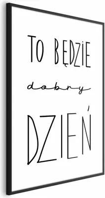 Produktbild von Posterpapier Poster - It Will Be a Good Day 60x90 cm Text m-A-0847-ao-a