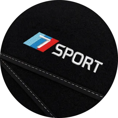 Immagine prodotto di Set di tappetini sportivi in velluto per BMW 7 G12 Long (2015-2022) - 4 pezzi - Vestibilità perfetta