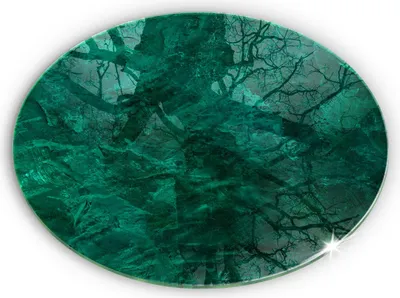 Produktbild von Unterlage für Kerzen Minimalistisch Glas Gummifüße - 40 cm - Steinhintergrundtextur
