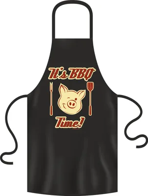 Produktbild von Grillschürze, Kochschürze, Küchenschürze, It`s BBQ Time, Rahmenlos® 2981
