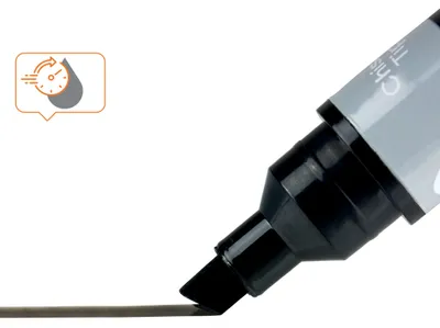 Produktbild von Nobo 1915386, 10 Stück(e), Schwarz, Blau, Grün, Rot, Meißel, Gemischte Farben, 4 mm, Pubertät