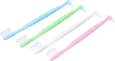 Obrázok produktu pre Ortodontická zubná kefka, medzizubná kefka, kefka s koncovým chvostom, zubná kefka s kužeľovým tvarom, drobná zubná kefka, kefka s chvostom