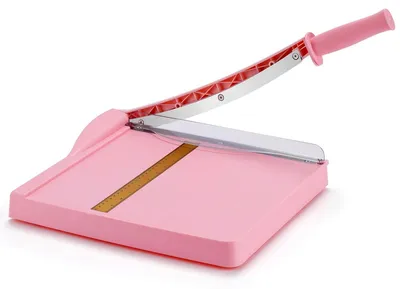 Produktbild von Manuelle Papierschneidemaschine mit Sicherheitsabdeckung und Klingenverriegelung
