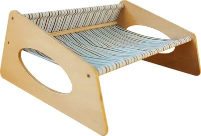 Image de Lit pour chat | Plaque de repos pour rebord de fenêtre | Lit pour fenêtre | Bain de soleil Hamac pour chat bleu