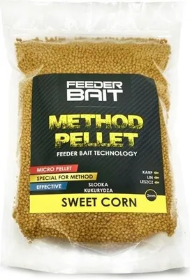 Obrázok produktu pre Feeder Bait Method Pelety 2 mm 800 g Sladká kukurica