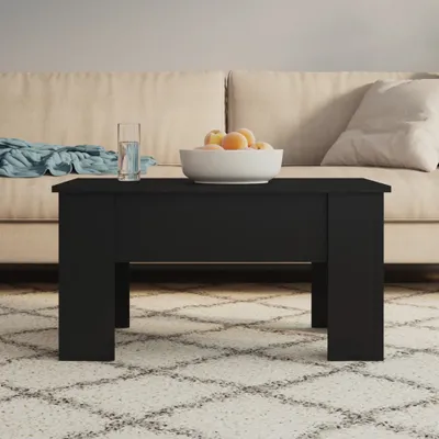 Obrázok produktu pre Maison Exclusive - Konferenčný stolík Čierny 79x49x41 cm Drevený materiál