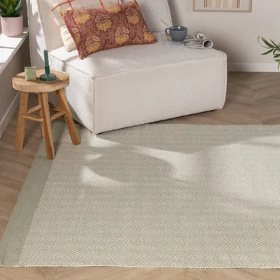 Produktbild von Volero - Wollteppich - Zula Terracotta - 230x330cm - Wohnzimmer, Schlafzimmer - Ländlich, Retro