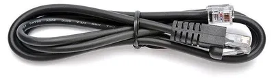 Produktbild von Kabel RJ12 9-12V pro pokladní zásuvku a tiskárnu/pokladnu, 1,1 m, černý