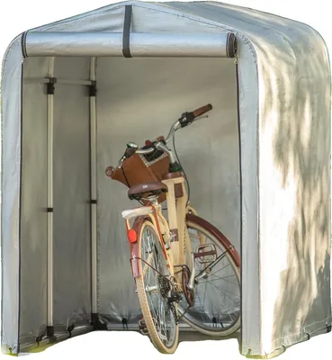 Immagine prodotto di Garage per biciclette, resistente alle intemperie, design spazioso, 120x163x176 cm