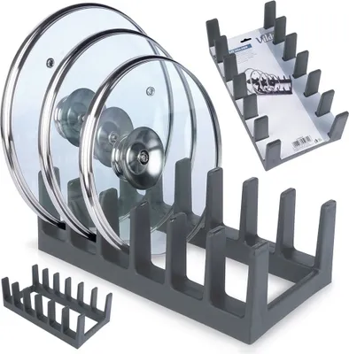 Produktbild von Organizér na talíře s víkem Black