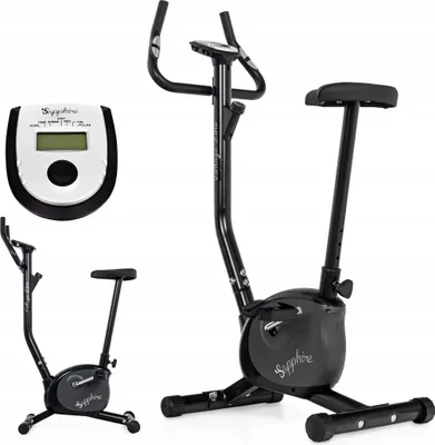 Zdjęcie produktu dla ROWER stacjonarny VINTAGE rowerek TRENINGOWY pionowy SAPPHIRE do ćwiczeń