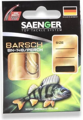 Produktbild von Saenger Barsch BN-148 Vorfachhaken 60cm #6 / 10Stk.