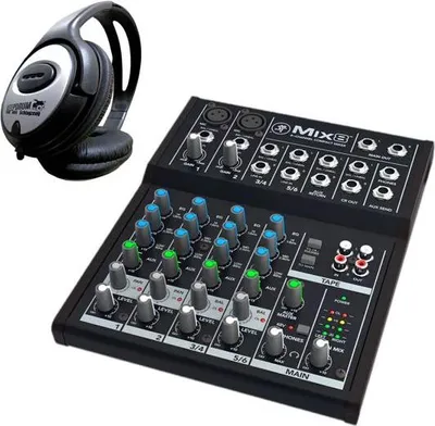 Image de Mackie Mix8 Table de mixage compacte 8 canaux avec écouteurs