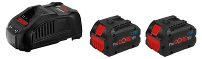 Produktbild von Bosch Starter-Set 2x 8,0 Ah ProCORE18V Akku + 1x Schnellladegerät GAL 1880 CV - 1600A01C4K