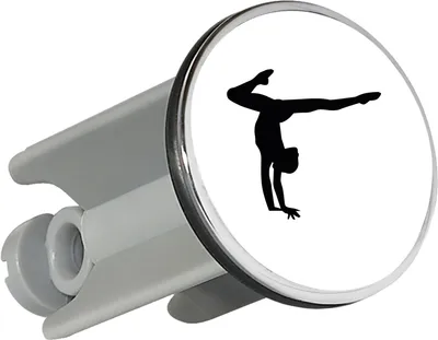 Produktbild von Huuraa Waschbeckenstöpsel Turnen Gymnastik 4cm höhenverstellbar Abflussstopfen Geschenkidee