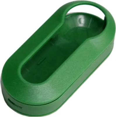 Produktbild von Schlüssel Abdeckung Key Cover Autoschlüssel Grün für Fiat 500 500 C Abarth